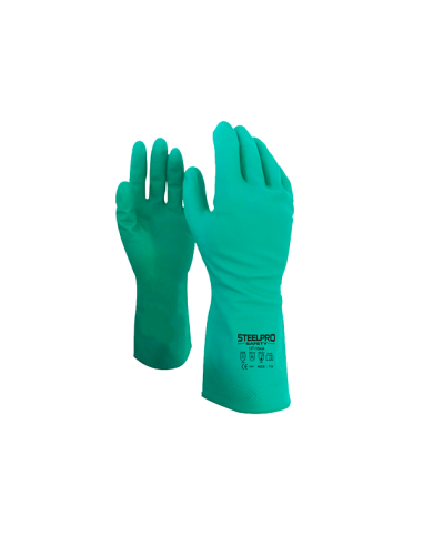 GUANTE NITRILO 13”-15MIL