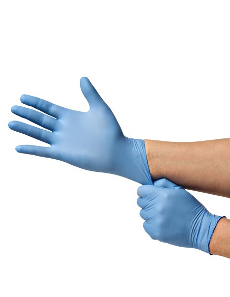 GUANTE NITRILO DESECHABLE SIN POLVO