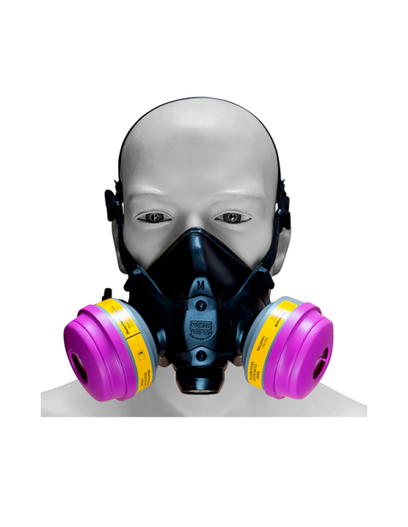 RESPIRADOR MEDIA CARA 7700 30