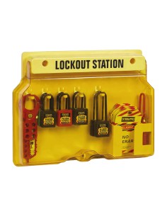 Estación de bloqueo con tapa de policarbonato 2