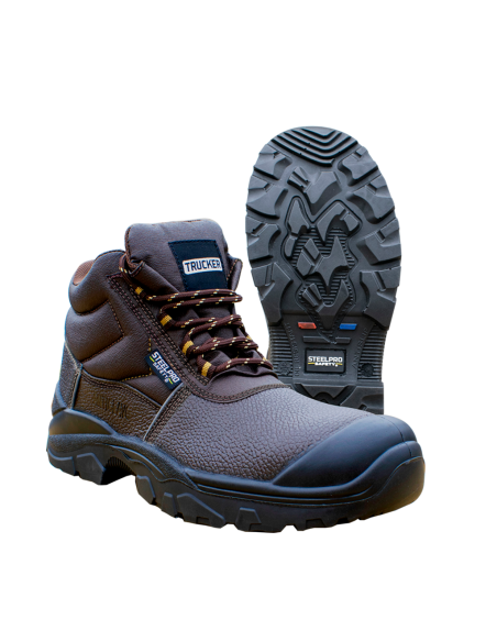 BOTÍN TRUCKER T115 MARRÓN